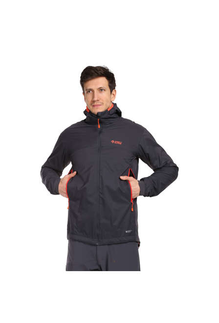 Fotogalerie Pánská větruodolná zateplená bunda ALPHA JACKET mango/caramel