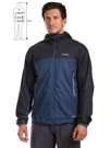 Fotogalerie Pánská větruodolná zateplená bunda ALPHA JACKET navy/anthracite